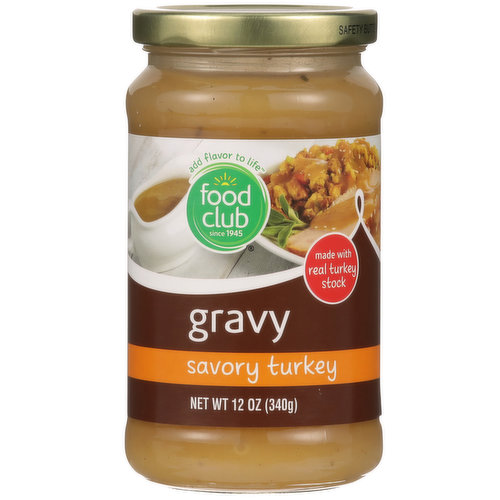 Food Club Savory Turkey Gravy