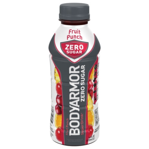 BodyArmor SuperDrink, Zero Sugar, Fruit Punch