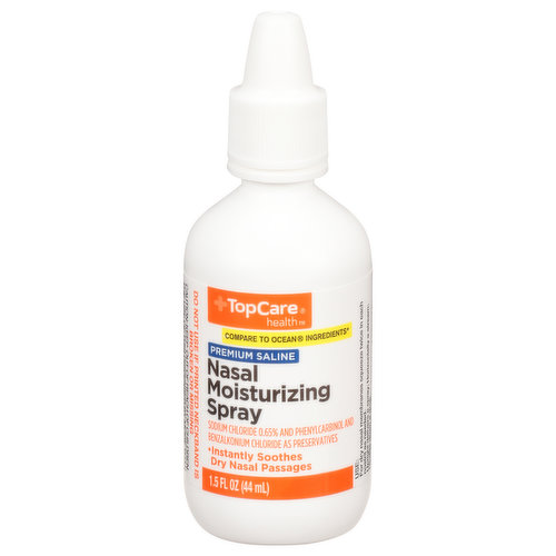 TopCare Nasal Moisturizing Spray, Premium Saline