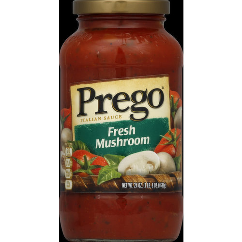 Prego Italian Sauce, Fresh Mushroom