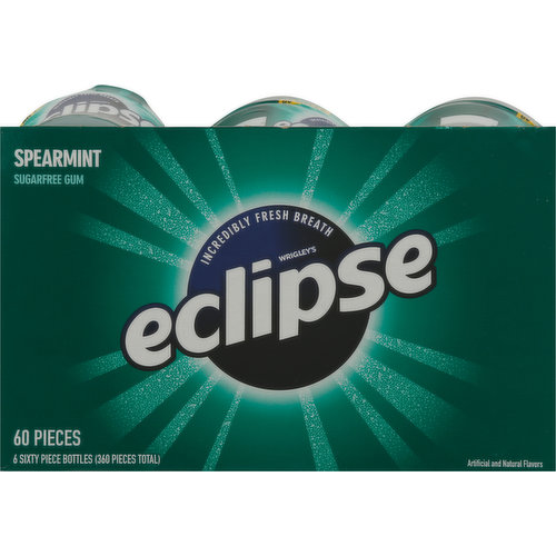 Eclipse Gum, Sugar Free, Spearmint