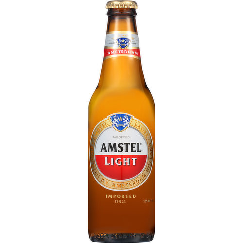 Amstel Light Beer, Lager, 12 Pack