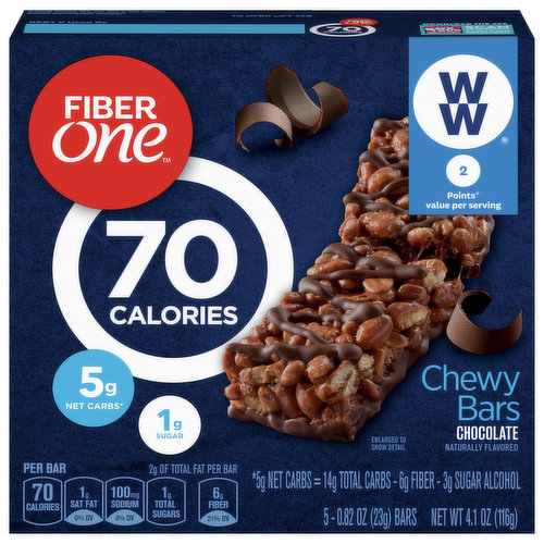 Fiber One Chewy Bars, Chocolate