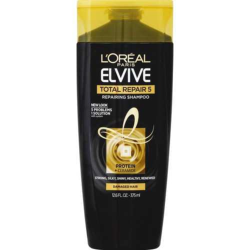 L'Oreal Shampoo, Restoring, Ceramide, Total Repair 5