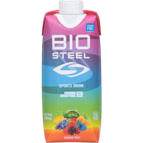 BioSteel Sports Drink, Sugar Free, Rainbow Twist