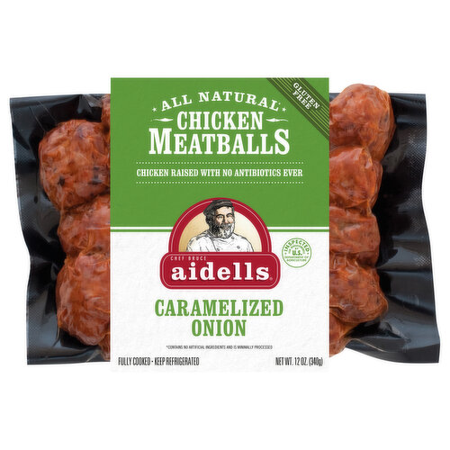 Aidells Chicken Meatballs, Caramelized Onion