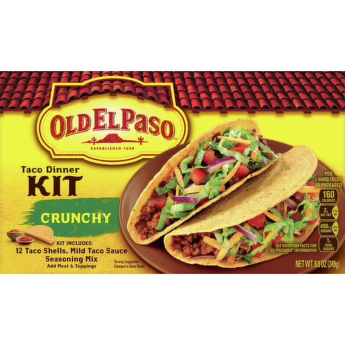 Old El Paso Taco Dinner Kit Crunchy