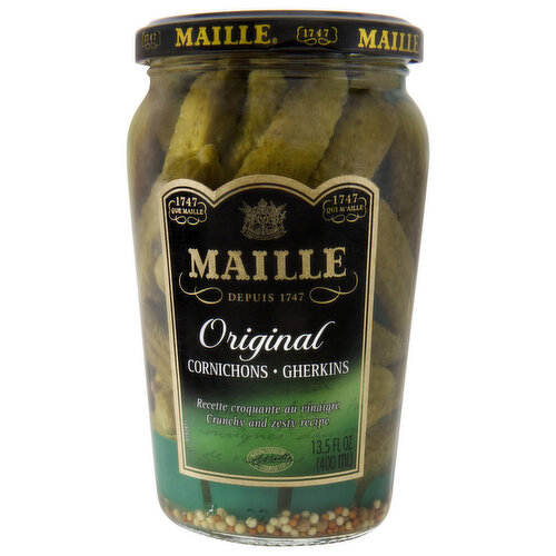 Maille Original Cornichons, 13.5 fl oz