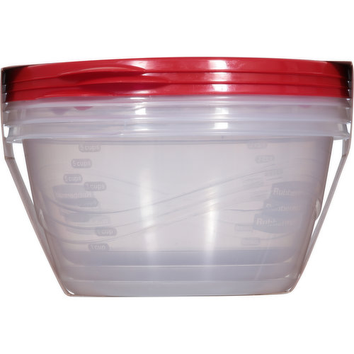 Rubbermaid Containers & Lids, Medium Bowls, 6.2 Cups