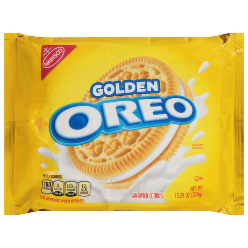 Oreo Sandwich Cookies, Golden