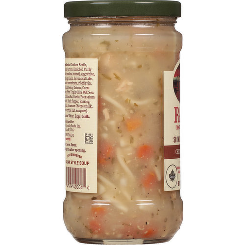  Rao's Made for Home, Chicken Noodle Slow Simmered Soup, 16 Oz  (Pack of 6) : Grocery & Gourmet Food