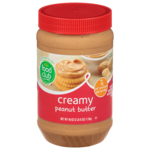 Food Club Peanut Butter, Creamy