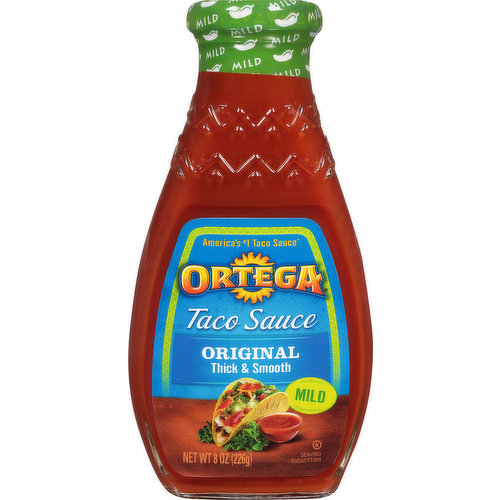 Ortega Taco Sauce, Original, Mild