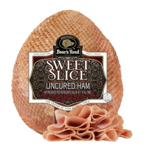 ["Boar's Head Sweet Slice Uncured Ham"] Boar's Head Sweet Slice Smoked Uncured Ham