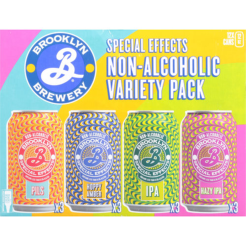 Brooklyn Brewery Beer, Special Effects, Non-Alcoholic Variety Pack