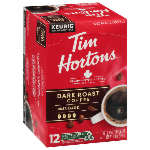 Tim hortons shop coffee pods