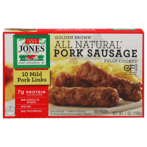 Since 1889. All natural (No artificial ingredients and only minimally processed). Fort Atkinson, WI. No preservatives.