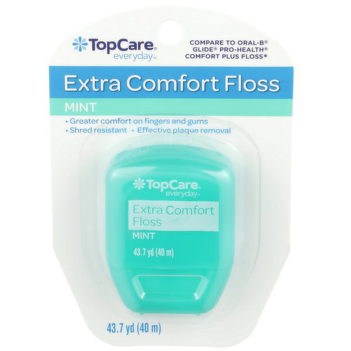 TopCare Extra Comfort Floss, Mint