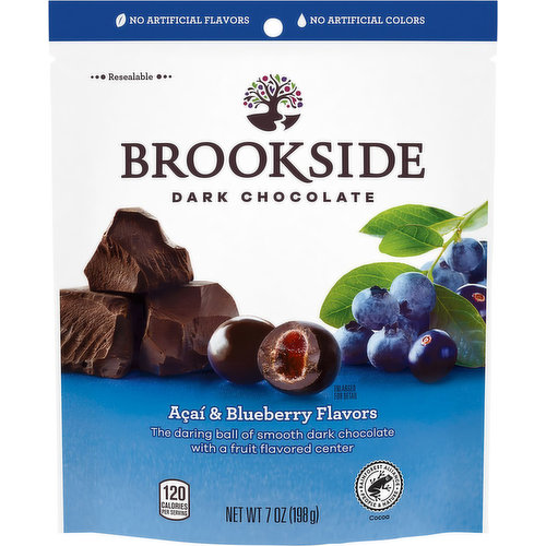 Brookside Dark Chocolate, Acai & Blueberry Flavors