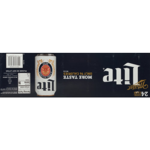 Miller Lite Beer - 15pk/16 fl oz Aluminum Pints