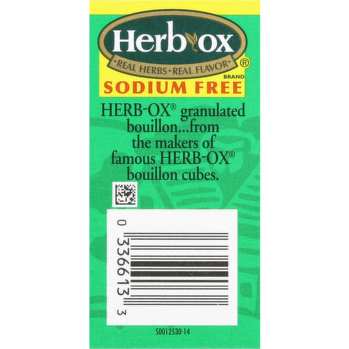 Chicken Granulated Bouillon - HERB-OX® bouillon