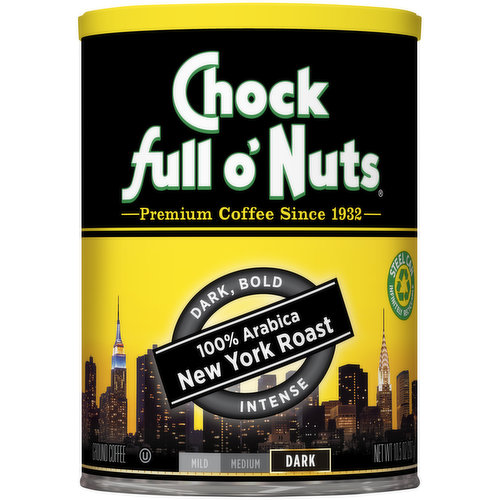 Chock Full O Nuts 100% Arabica New York Roast Coffee