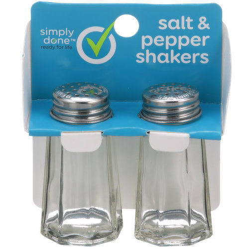Simply Done Salt & Pepper Shakers