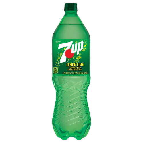 7-UP Soda. Lemon Lime Flavored