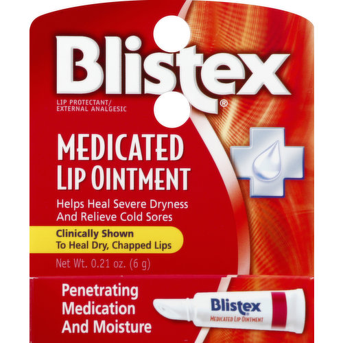 Blistex Lip Ointment, Medicated