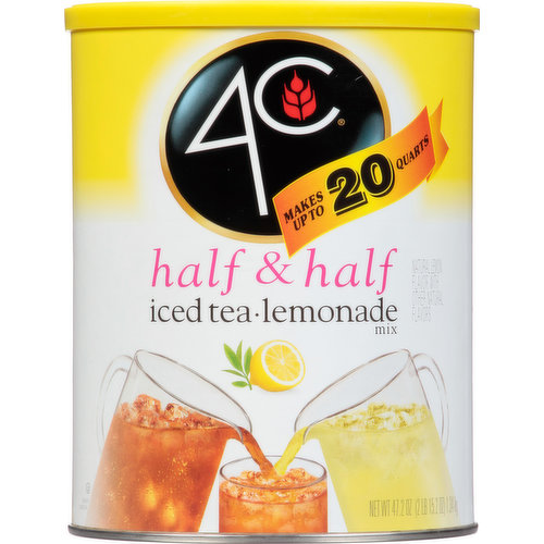 4C Half & Half Mix, Iced Tea/Lemonade