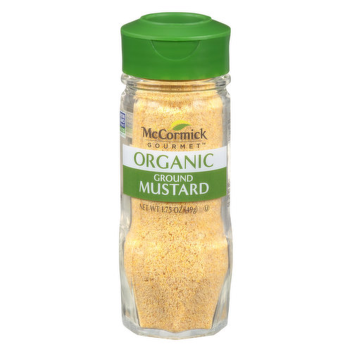 McCormick Mustard, Organic, Ground