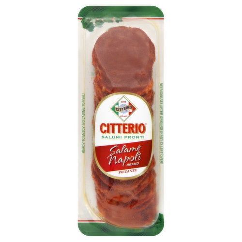 Citterio Salame, Napoli, Piccante