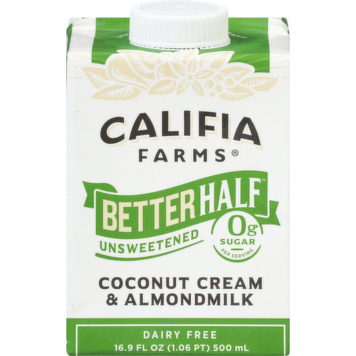 Califia Farms Coconut Cream & Almondmilk, Unsweetened