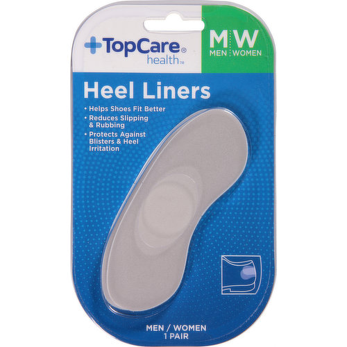 TopCare Heel Liners, Men/Women