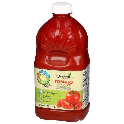 Full Circle Market 100% Juice, Tomato