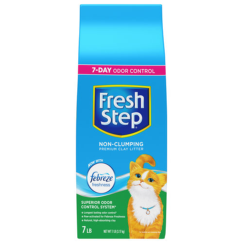 Fresh Step Cat Litter, Non-Clumping, Premium