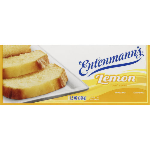 Entenmann's Loaf Cake, Lemon
