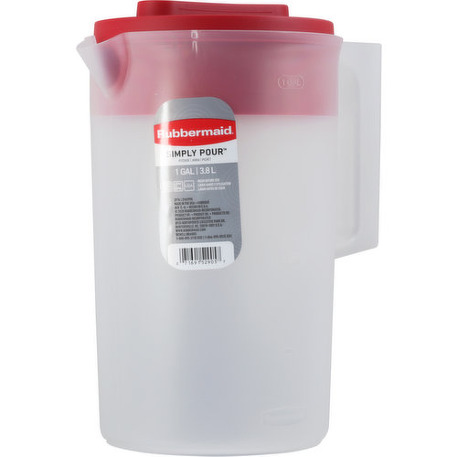 Rubbermaid Pitcher, 1 gal - Smith's Food and Drug