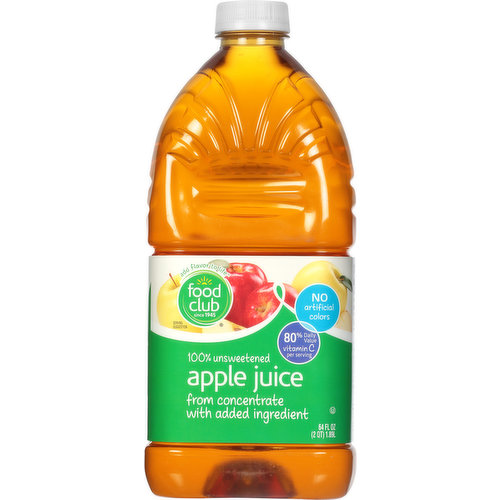 Add flavor to life. Since 1945. No artificial colors. Pasteurized. Contains Concentrate from: See top of bottle. Please recycle.