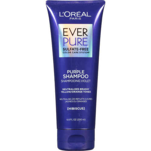 EverPure Purple Shampoo, Sulfate-Free, Hibiscus