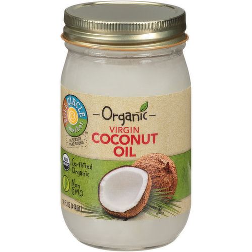 Full Circle Market Coconut Oil, Virgin