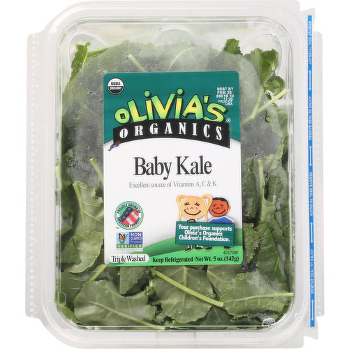 Olivia's Organics Baby Kale