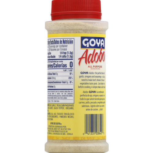 Goya All Purpose Seasoning Adobo With