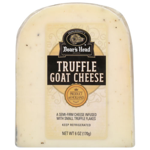 Boar's Head Goat Cheese, Truffle