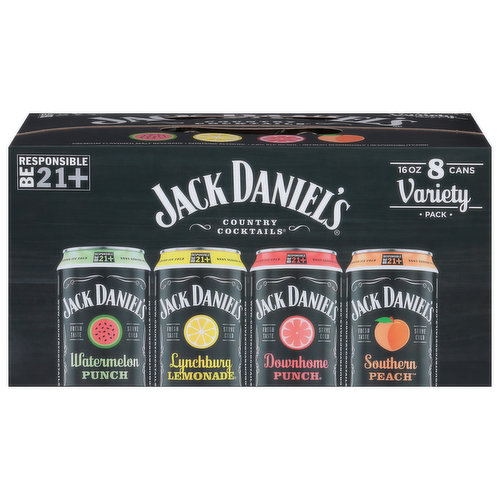 Jack Daniel's Country Cocktails, Variety Pack - King Kullen