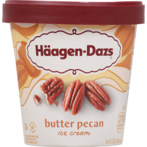 No rBST. Milk & cream from cows not treated with the growth hormone rBST (No significant difference has been shown between milk from rBST treated and non-rBST treated cows). Buttery roasted pecans folded into velvety sweet cream. A classic made fantastic. That's Dazs.