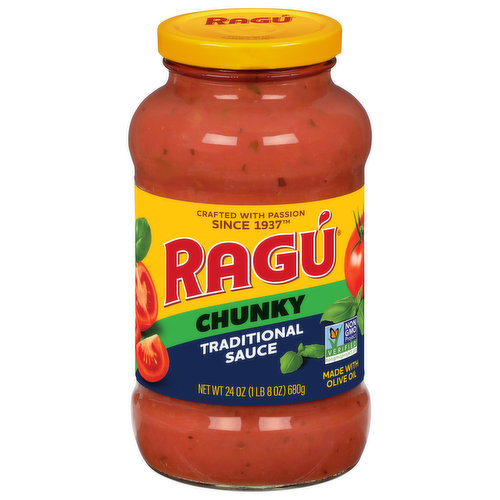 Ragu Traditional Sauce, Chunky