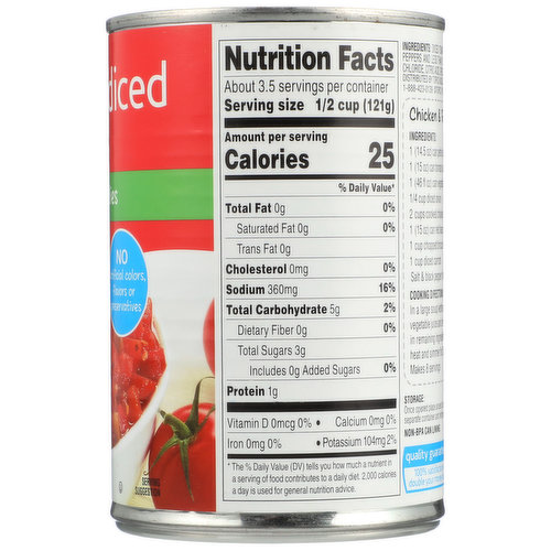 Food Club Petite Diced Tomatoes With Green Chilies