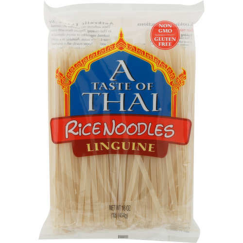 A Taste Of Thai Rice Noodles, Linguine