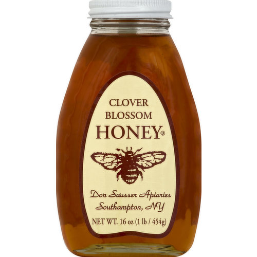 Don Sausser Apiaries Honey, Clover Blossom